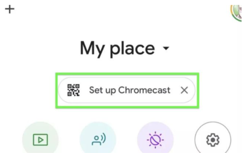 add Chromecast to tv